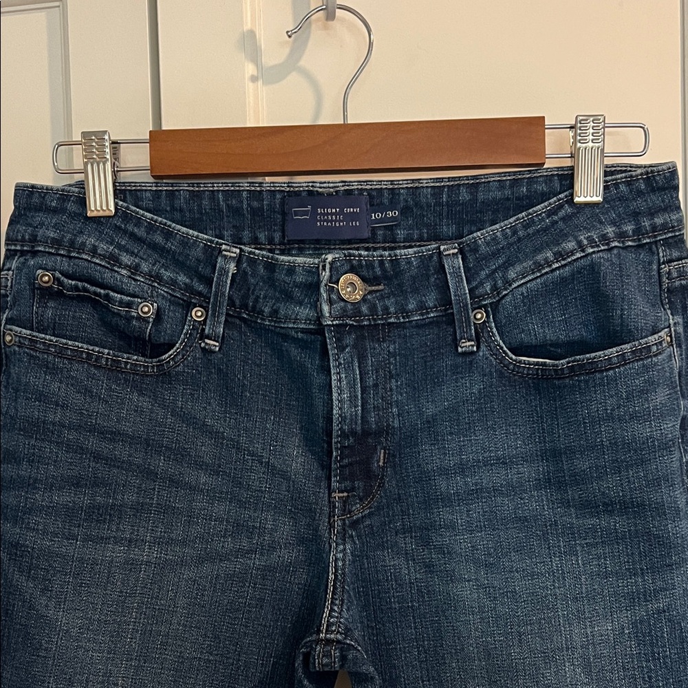 Levi's Dark Blue Straight Jeans Vintage
